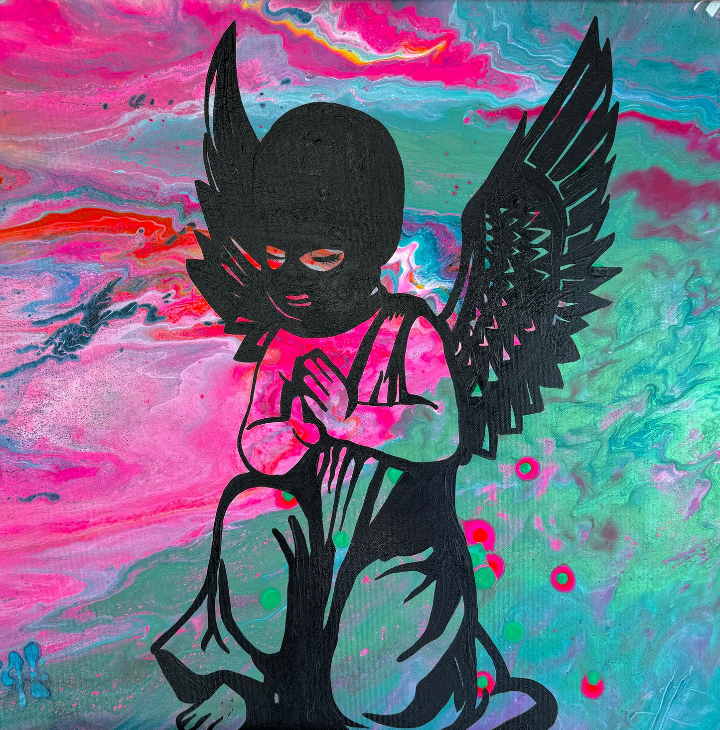 Masked Angel Print