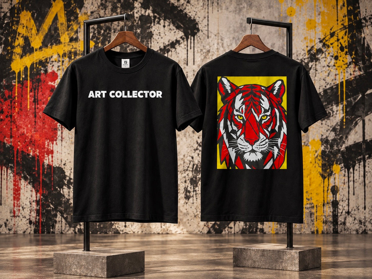 Unisex Limited Edition Art Collector Fragmented Tiger