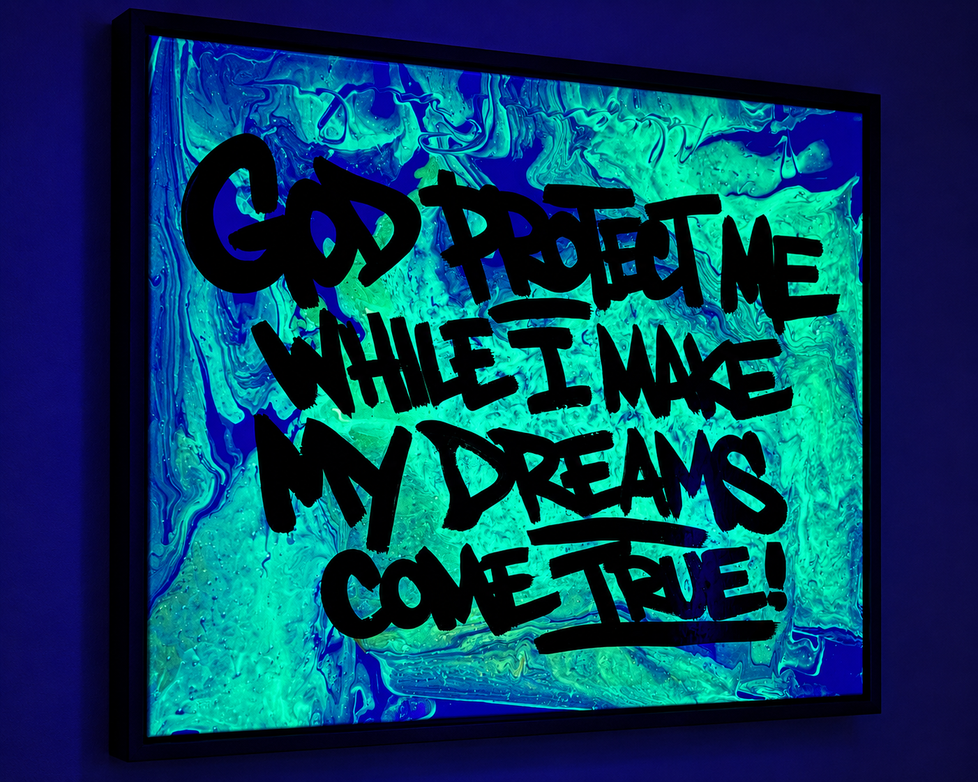 God Protect Me Painting