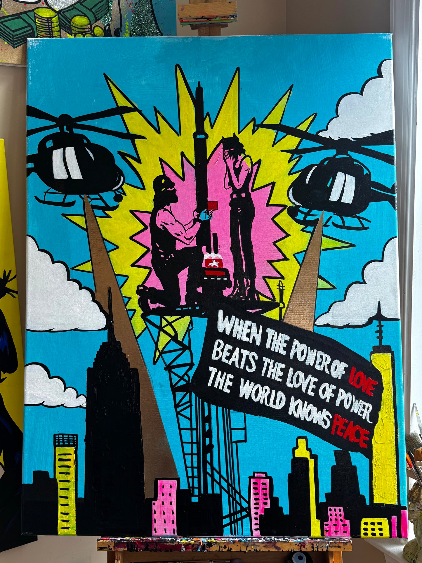 Love Is The Answer Painting