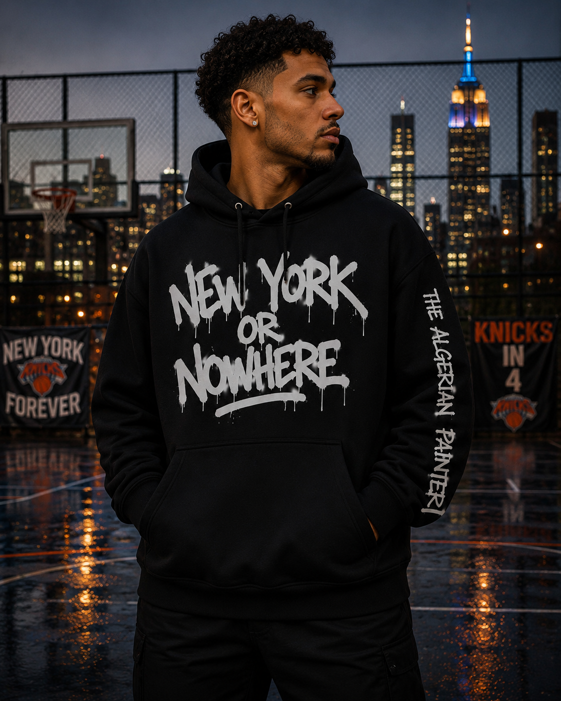 Unisex Jalen Brunson Blk Hoodie