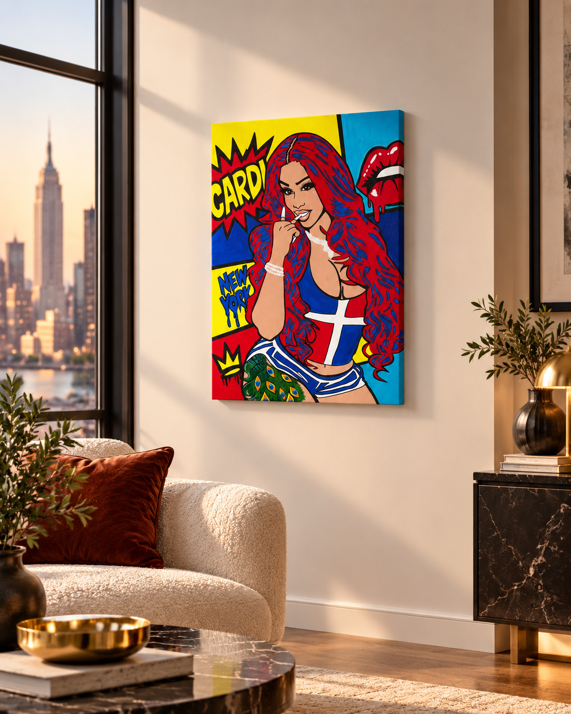 Cardi B Limited Edition Canvas Print