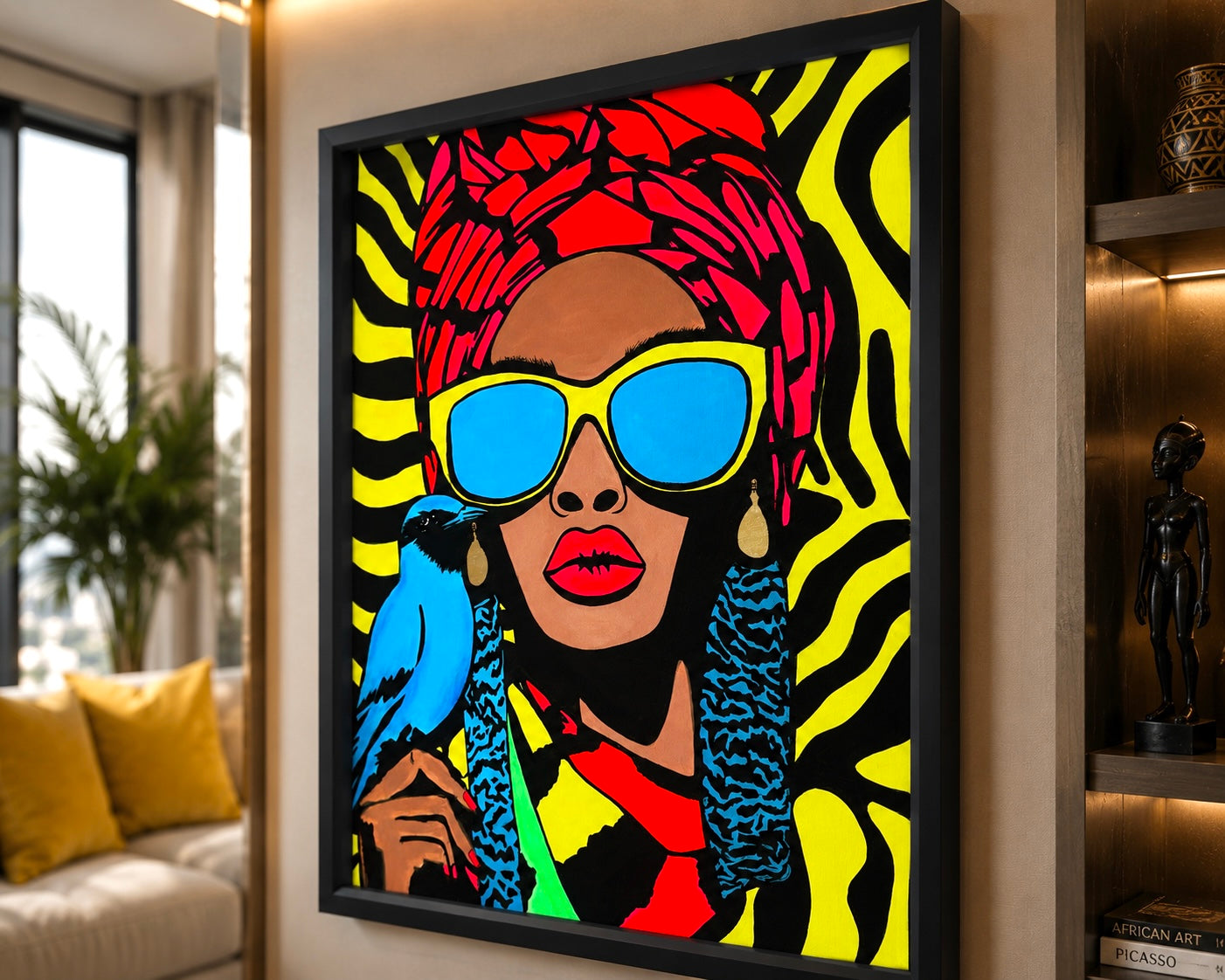 African Queen Painting