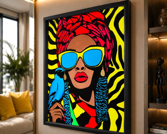 African Queen Painting