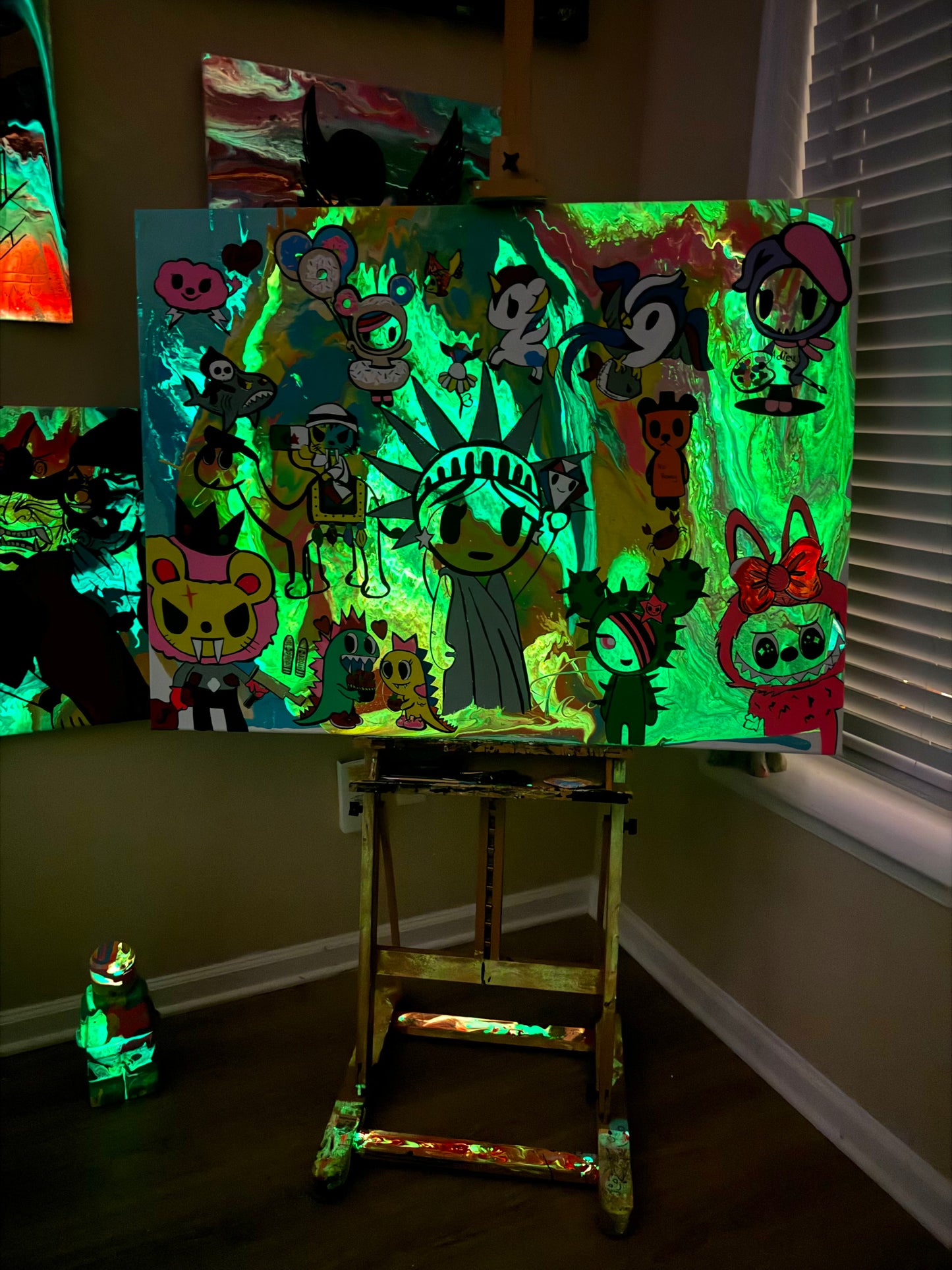 Tokidoki meets Algeria Painting