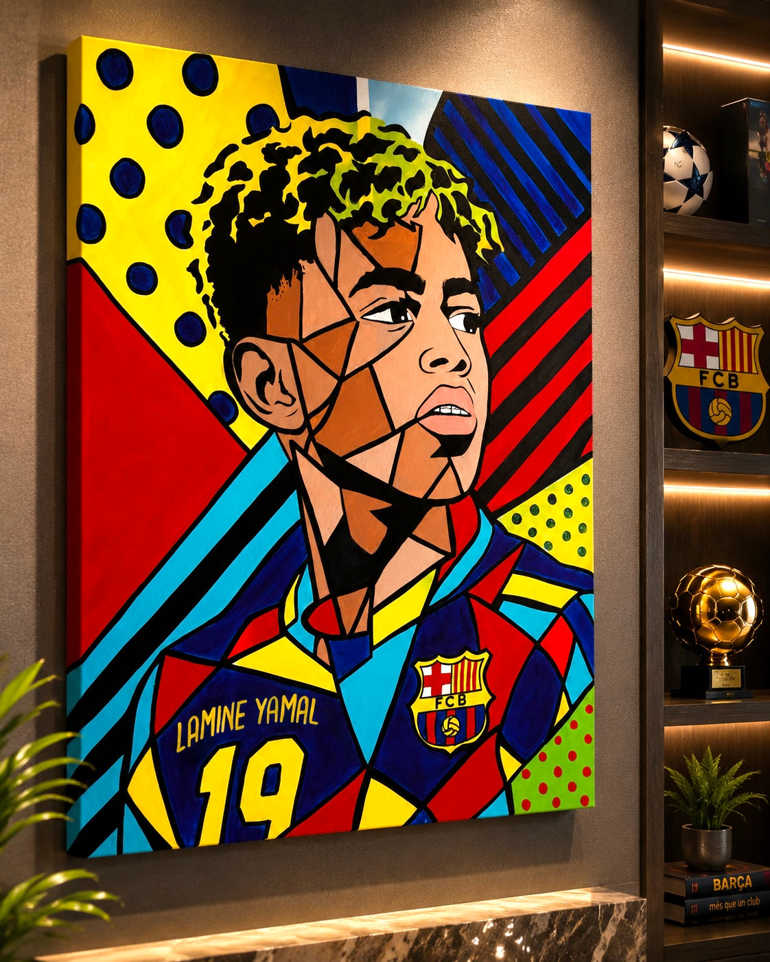 Lamine Yamal Painting