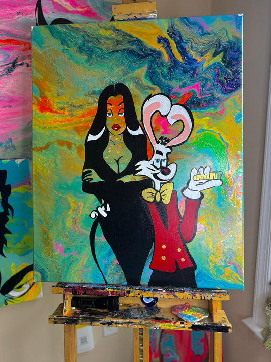 The Ultimate Power Couple Painting