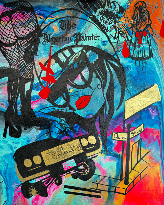 The Algerian Painter Print