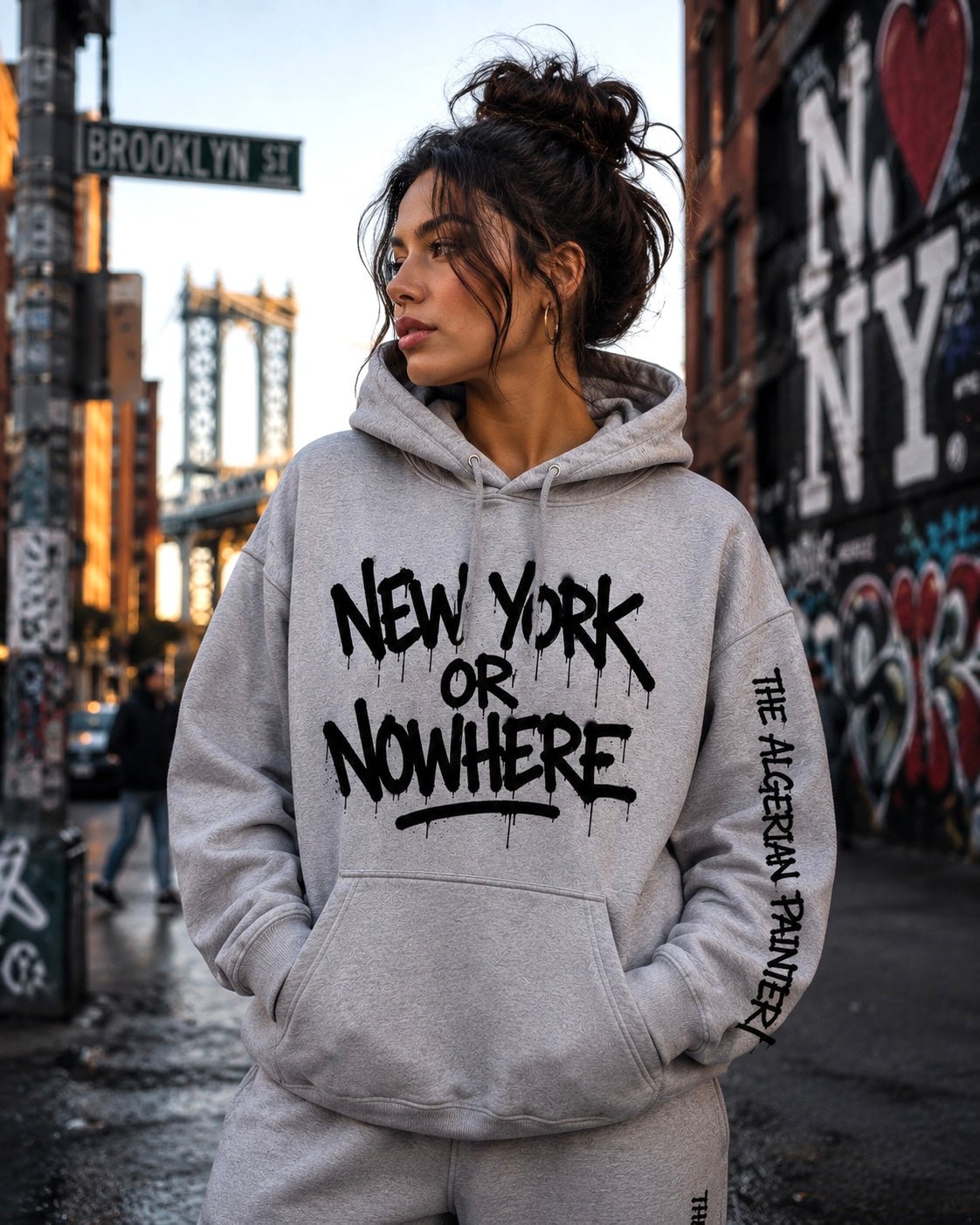 Unisex Jalen Brunson Gray Hoodie