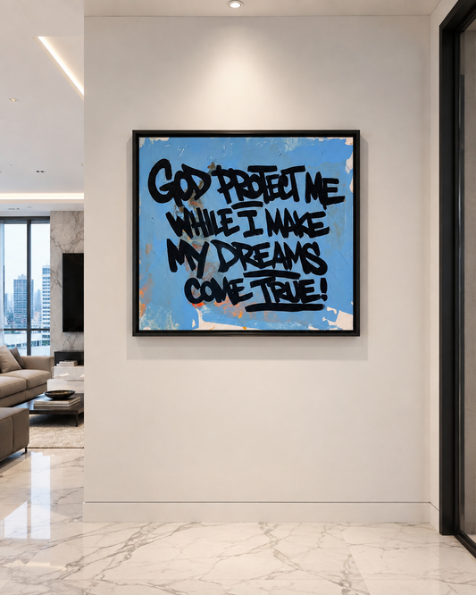 God Protect Me Painting