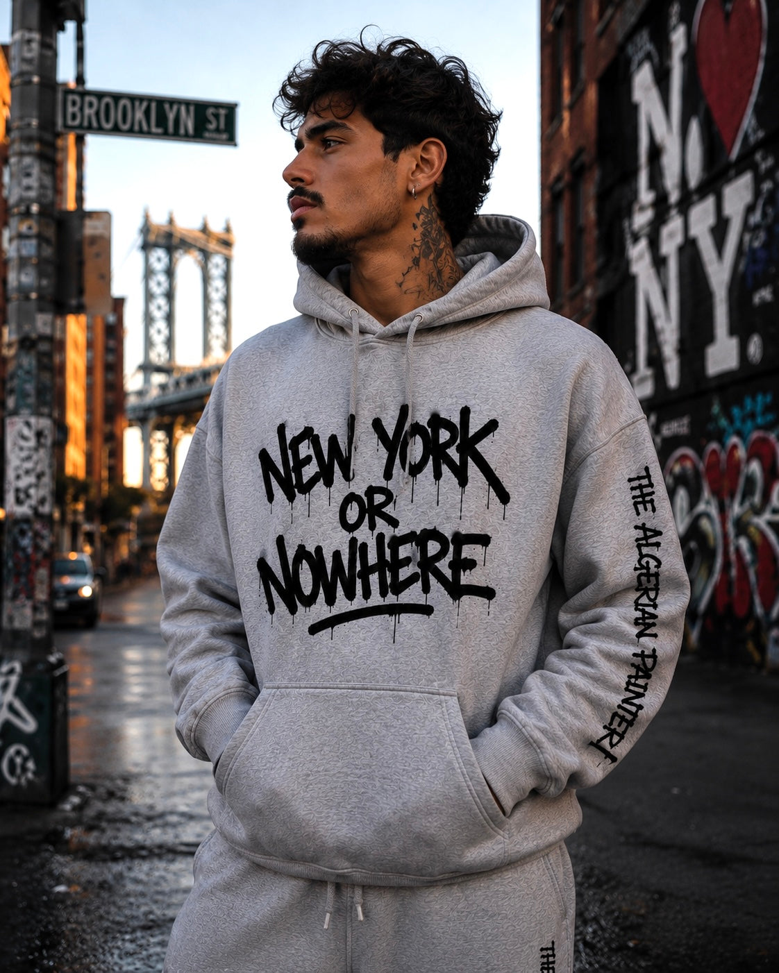 Unisex Jalen Brunson Gray Hoodie
