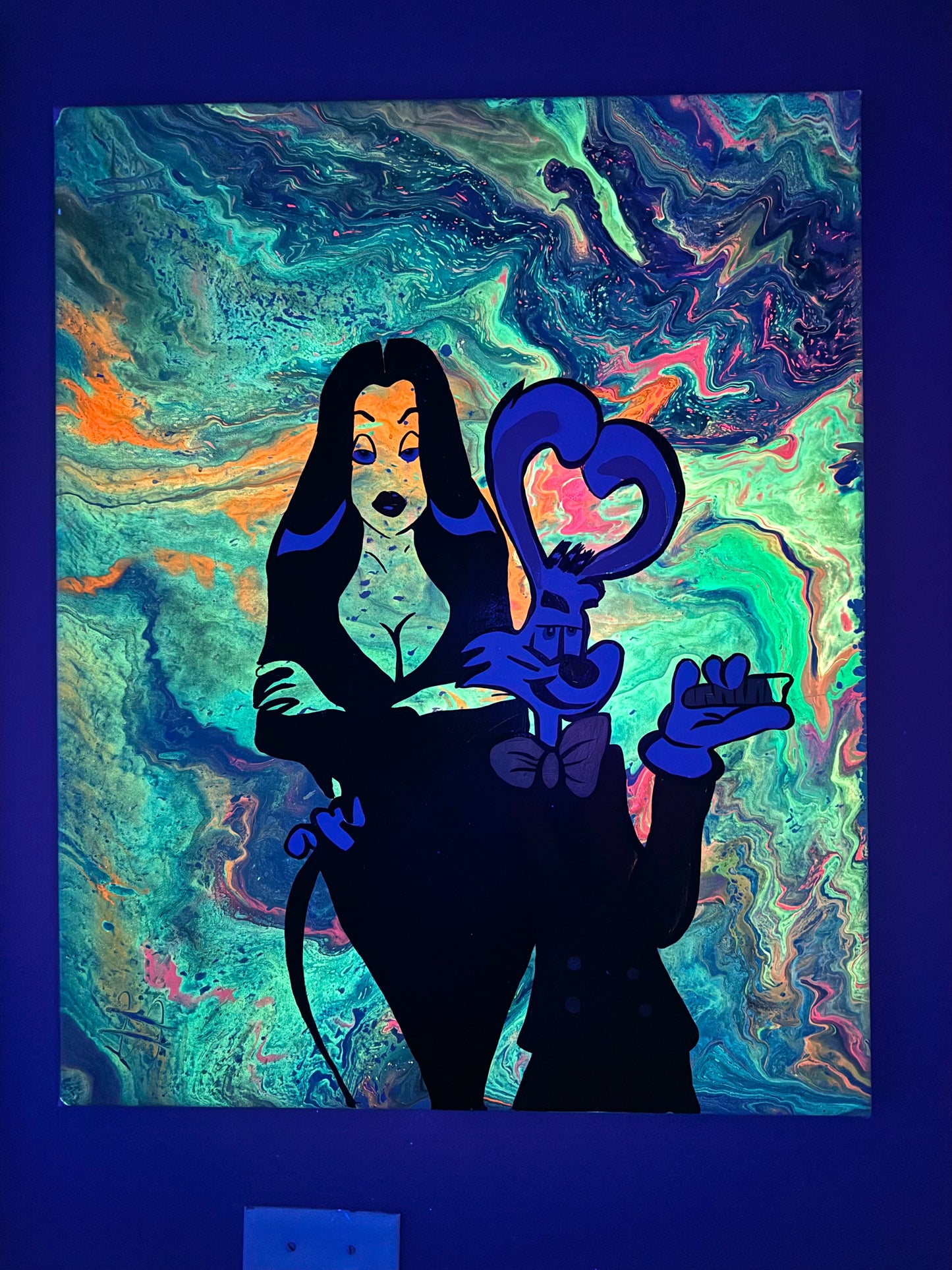 The Ultimate Power Couple Painting