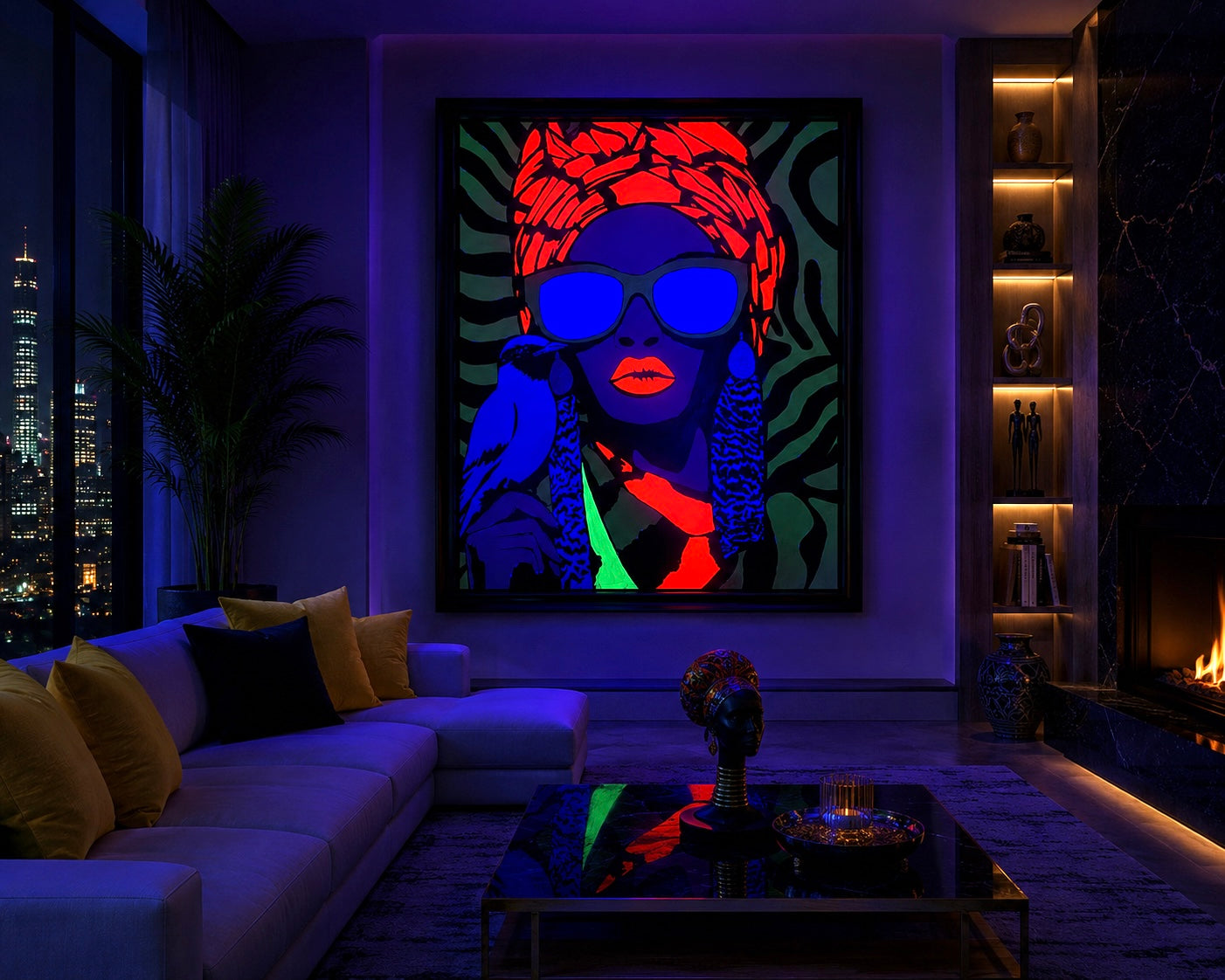 African Queen Painting