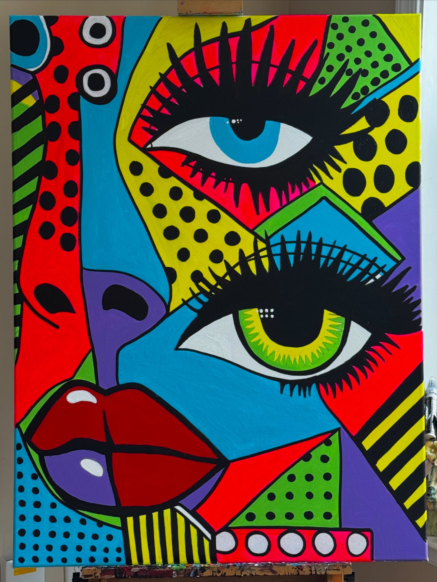 Fragmented Yet Whole Painting