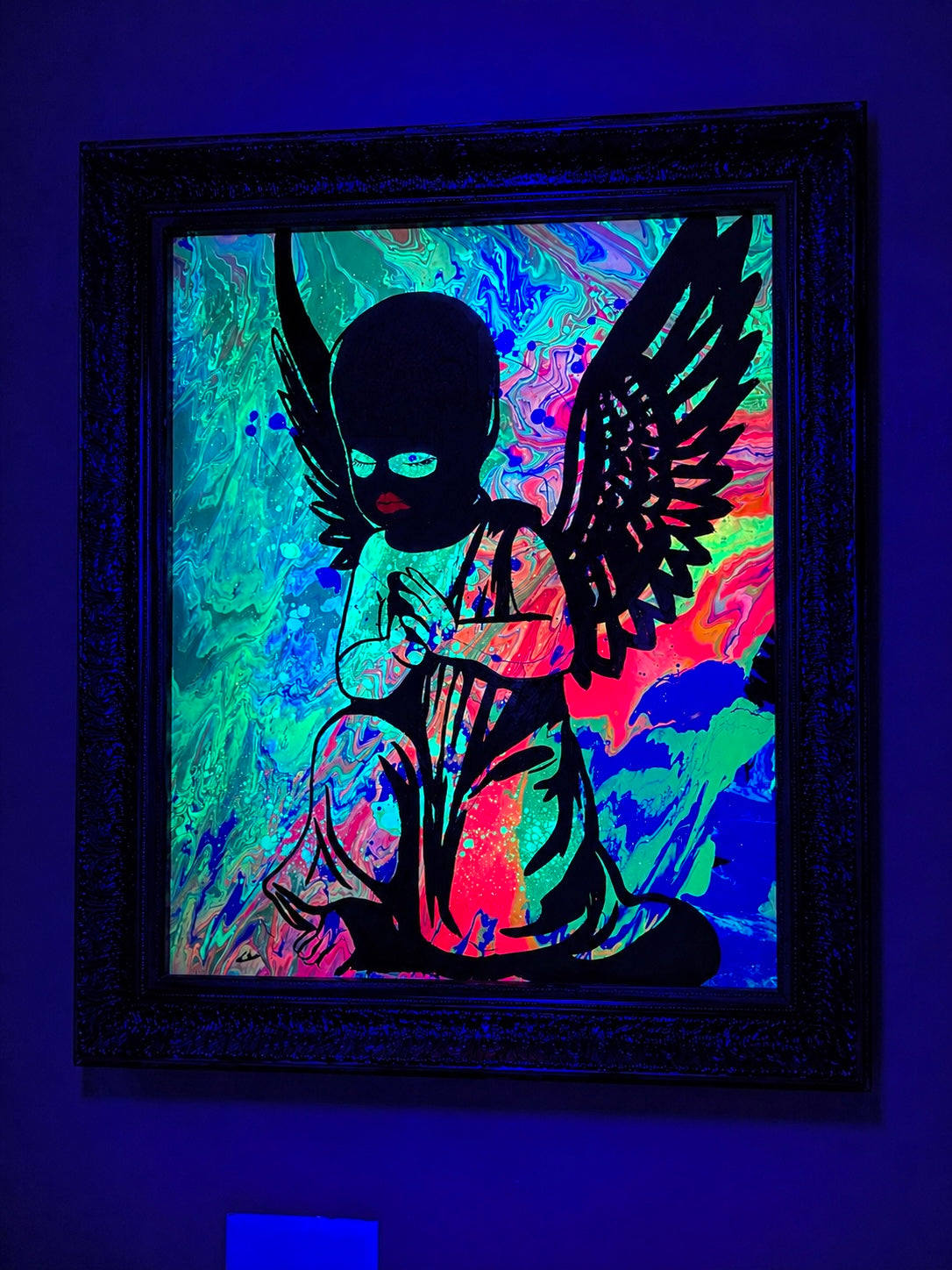 Masked Angel Painting