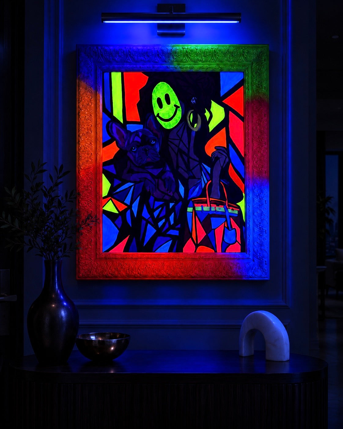 Forced to be Happy With Frame