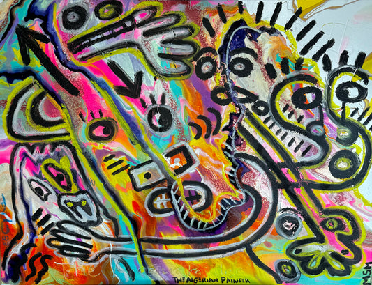 Halim Flowers Collaboration Print