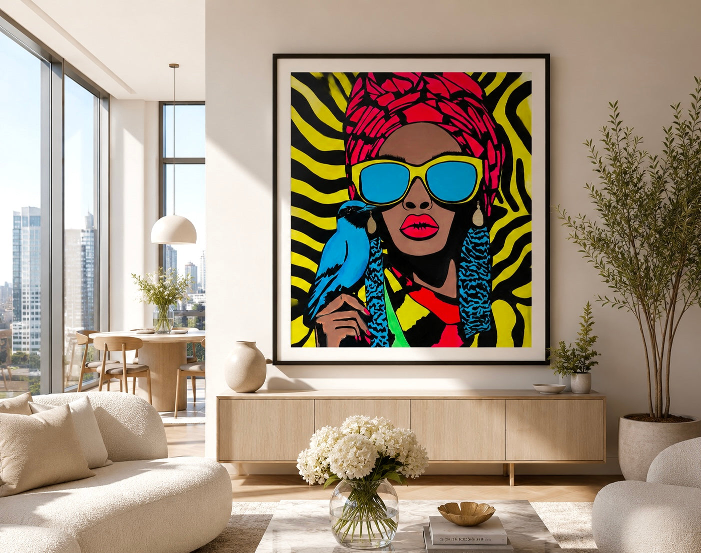 African Queen Painting
