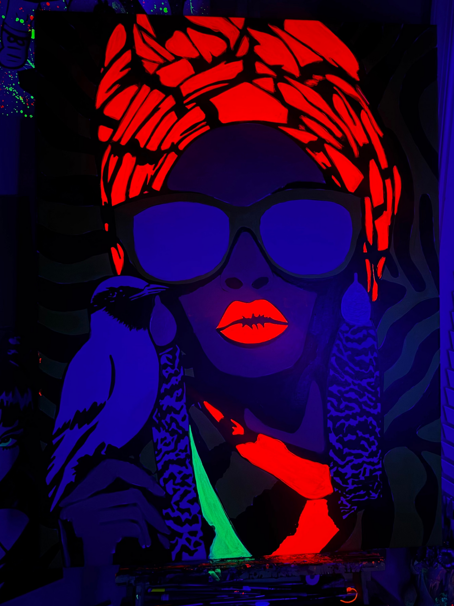 African Queen Painting