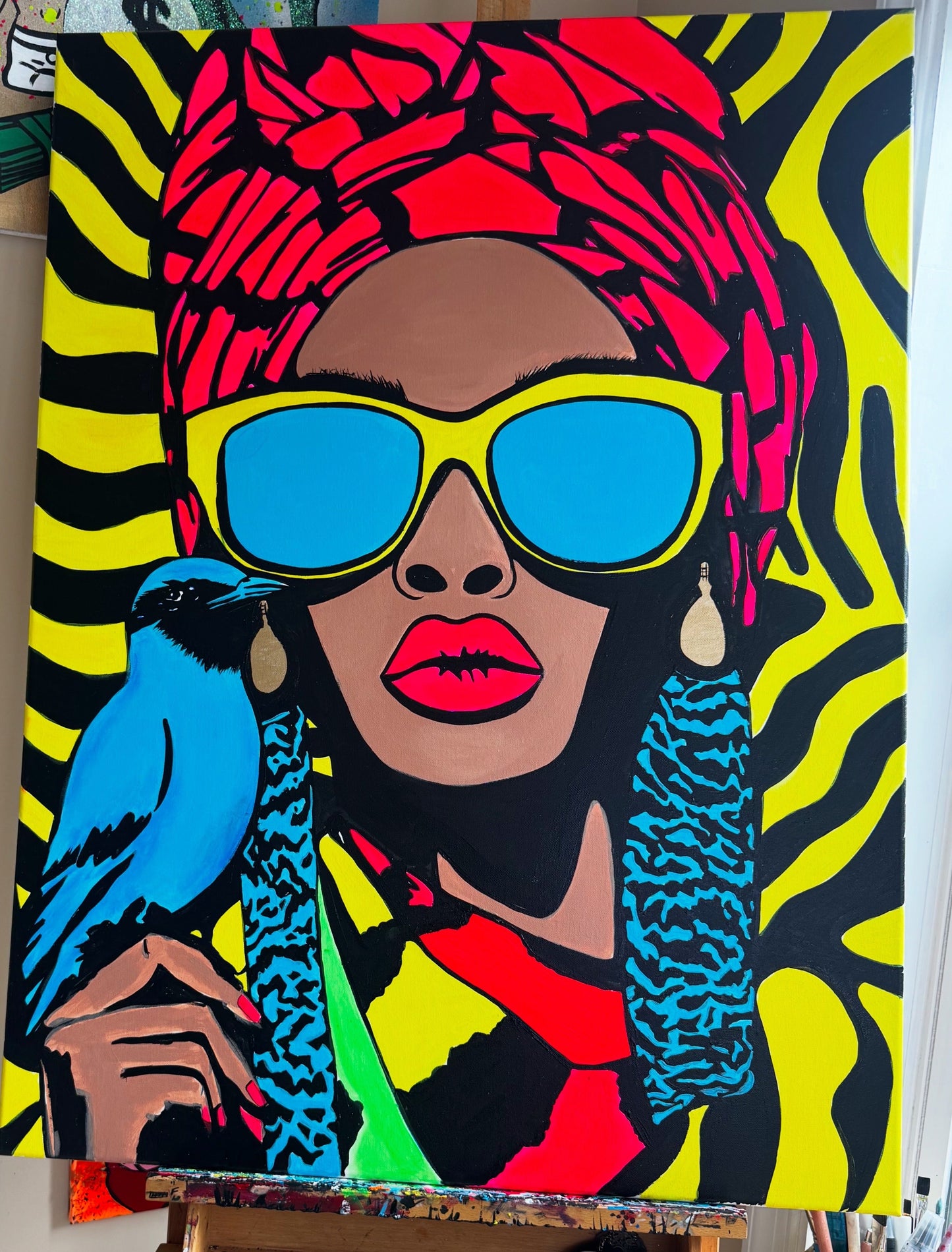 African Queen Painting