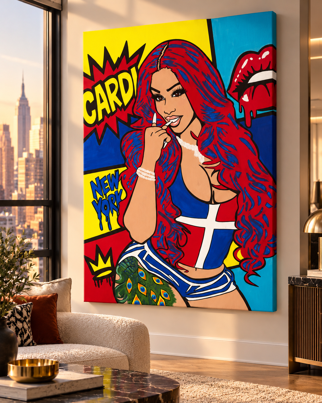 Cardi B Limited Edition Canvas Print