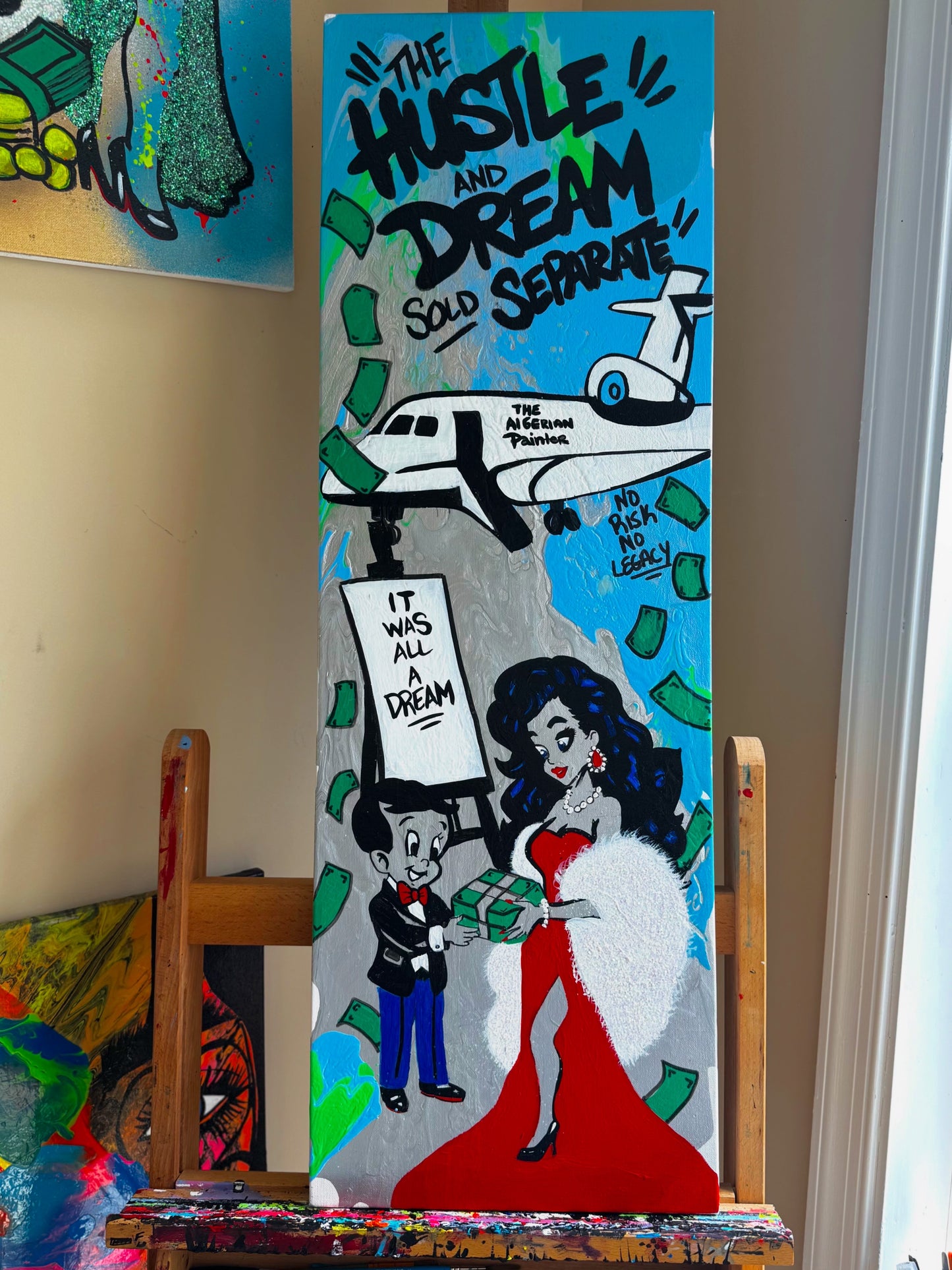 No Risk No Legacy Painting
